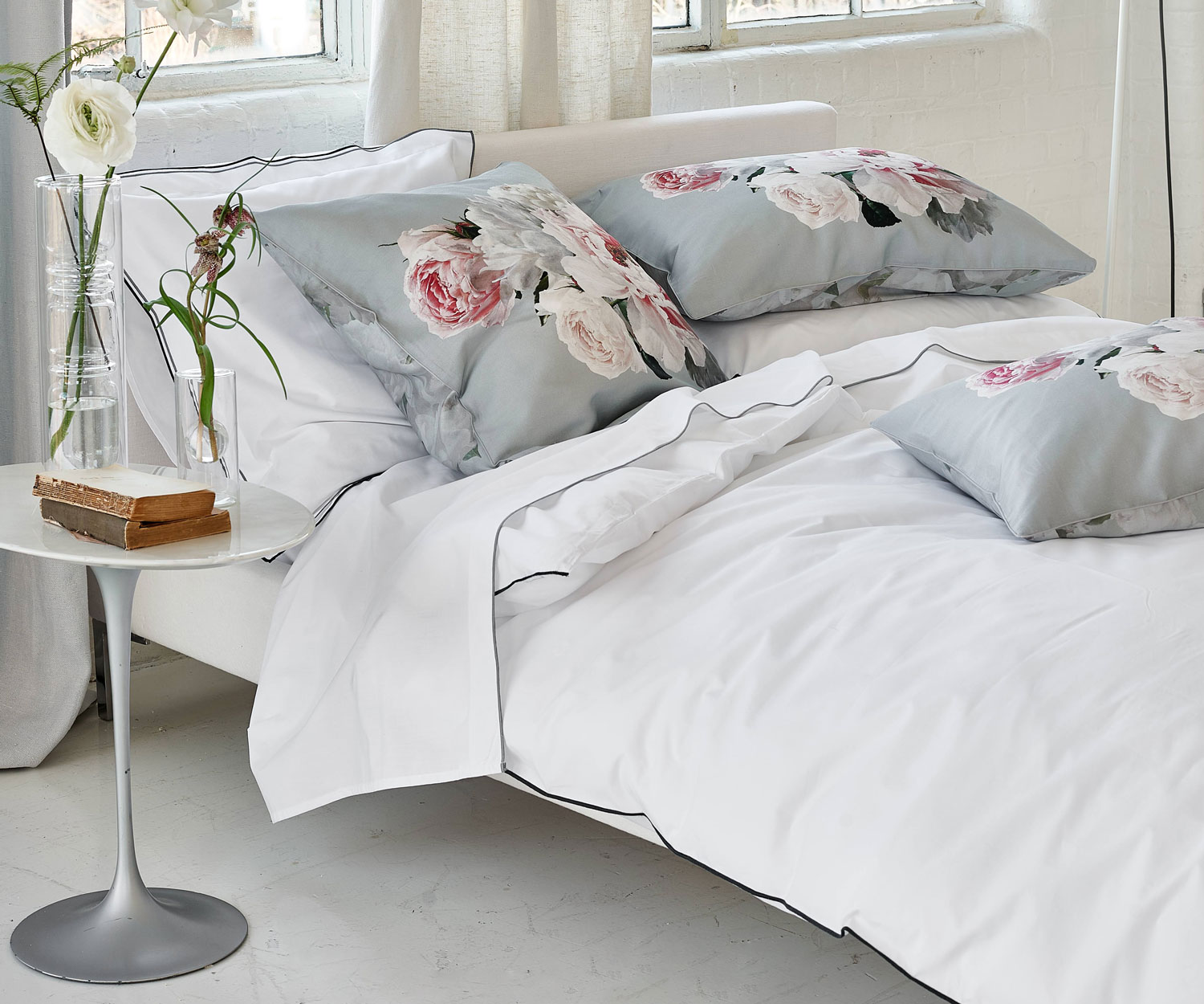 Designers Guild PEONIA GRANDE Bettwäsche - Satin