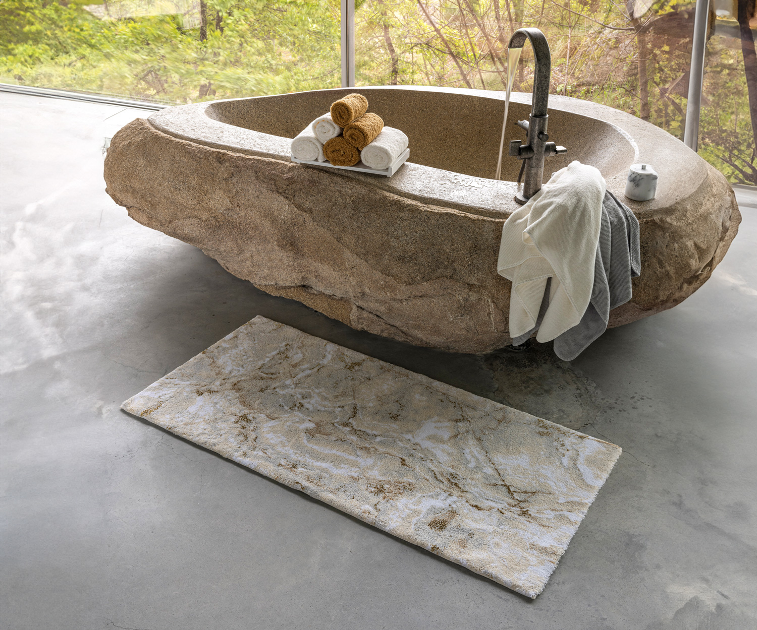 Abyss CASTELLO Badteppich col. 101
