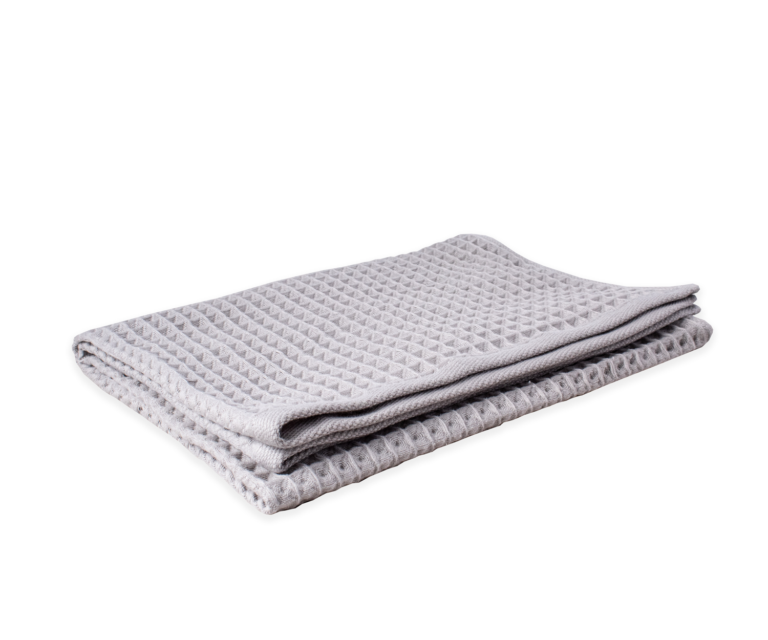 UCHINO Handtücher Waffelpikee col. grey