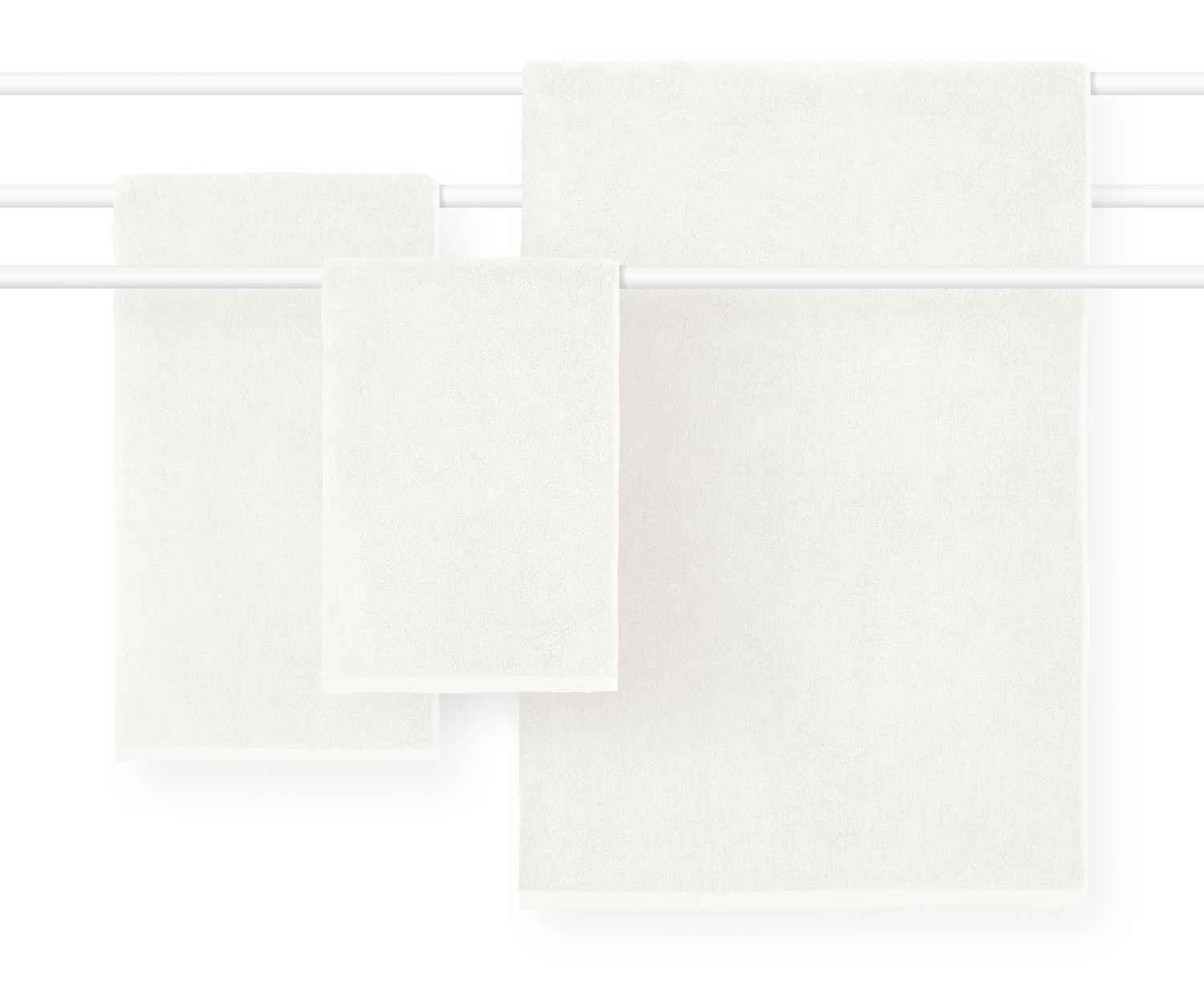 Schlossberg Handtücher COSHMERE GOTS col. blanc Schlossberg Handtücher COSHMERE GOTS col. blanc