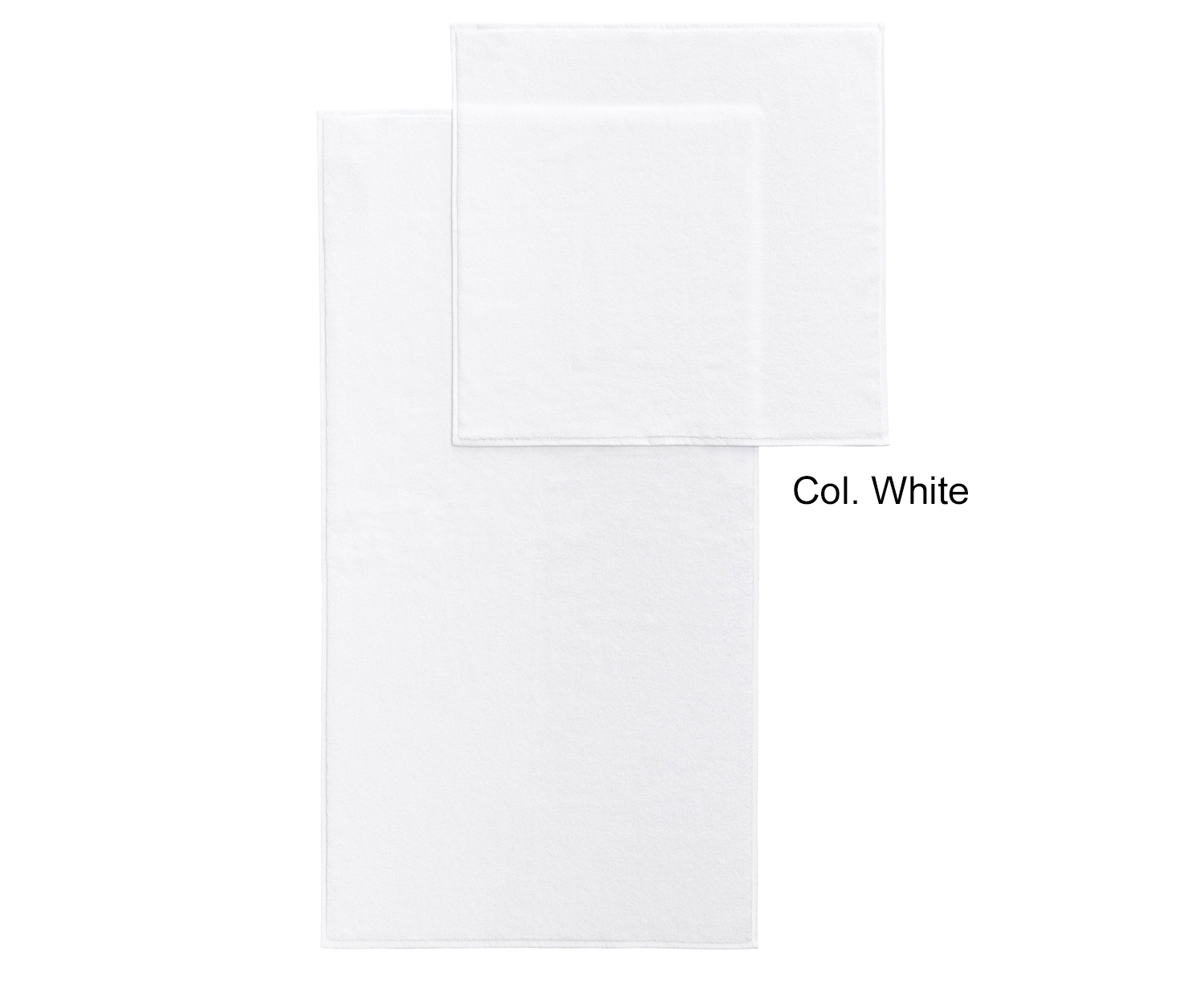 Luiz GRACE Badematte col. white