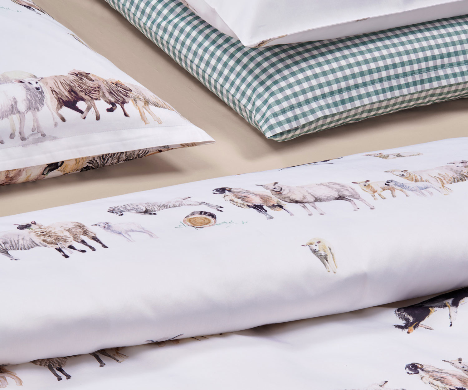 Fischbacher COUNTING SHEEP C10 Bettwäsche in Satin