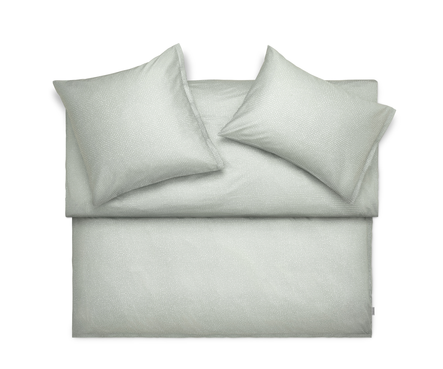 Schlossberg Bettwäsche ERIN GOTS vert Organic-Satin