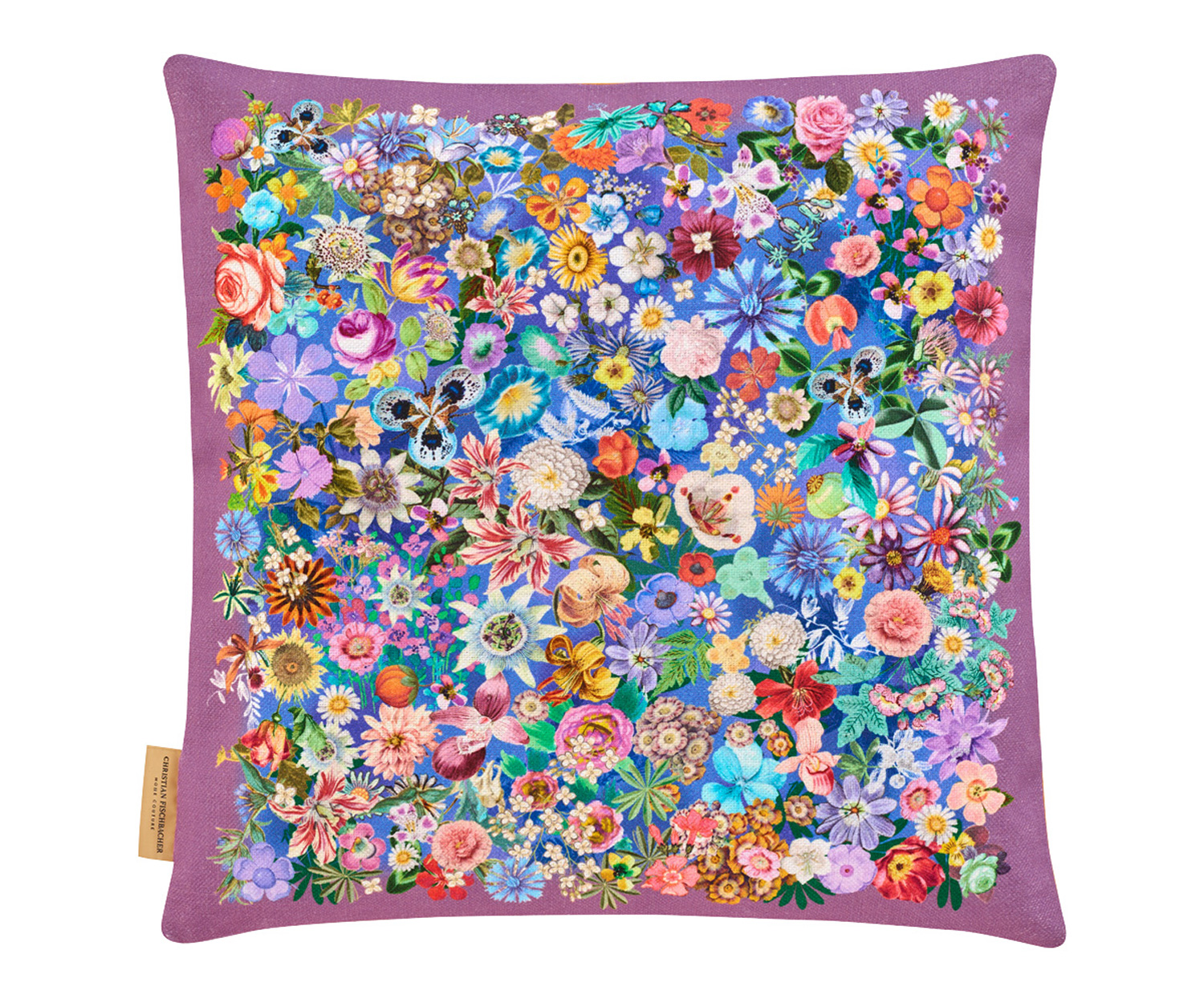 Fischbacher LENA Zierkissen – Zeitlose Eleganz im Mille-Fleurs-Design