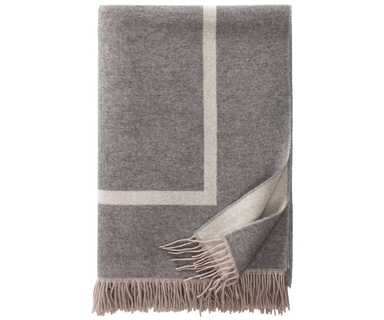 SYLT Plaid - Kaschmir-Schurwolle col. 101