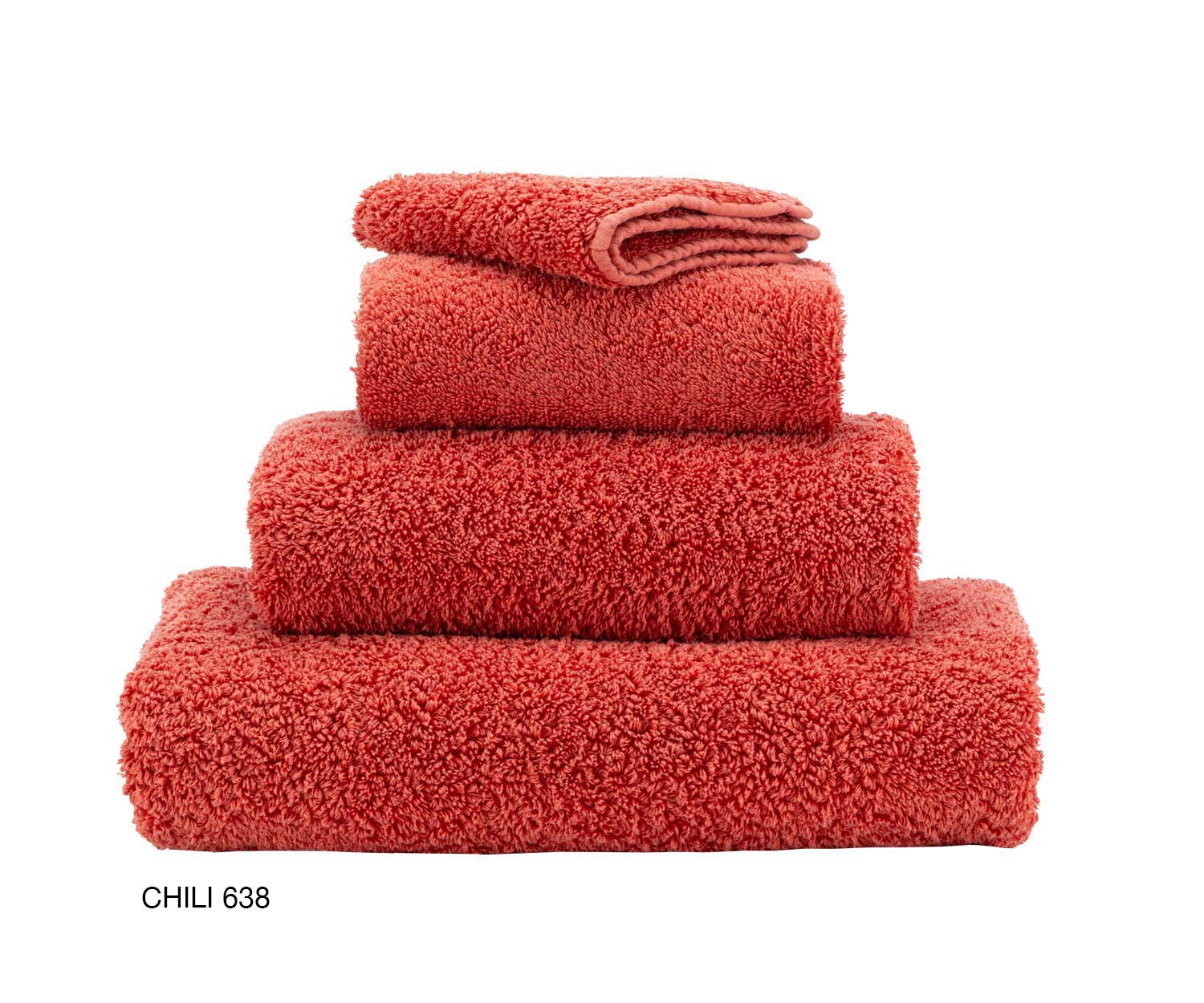 Abyss_Handtuch_SUPER-PILE_chili-638 Abyss SUPER PILE Handtuch col. 638 chili