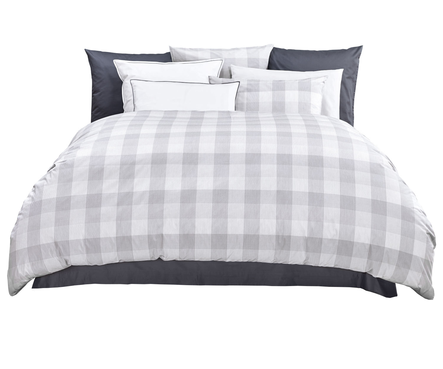 Fischbacher Bettwäsche QUADRATO schwarz