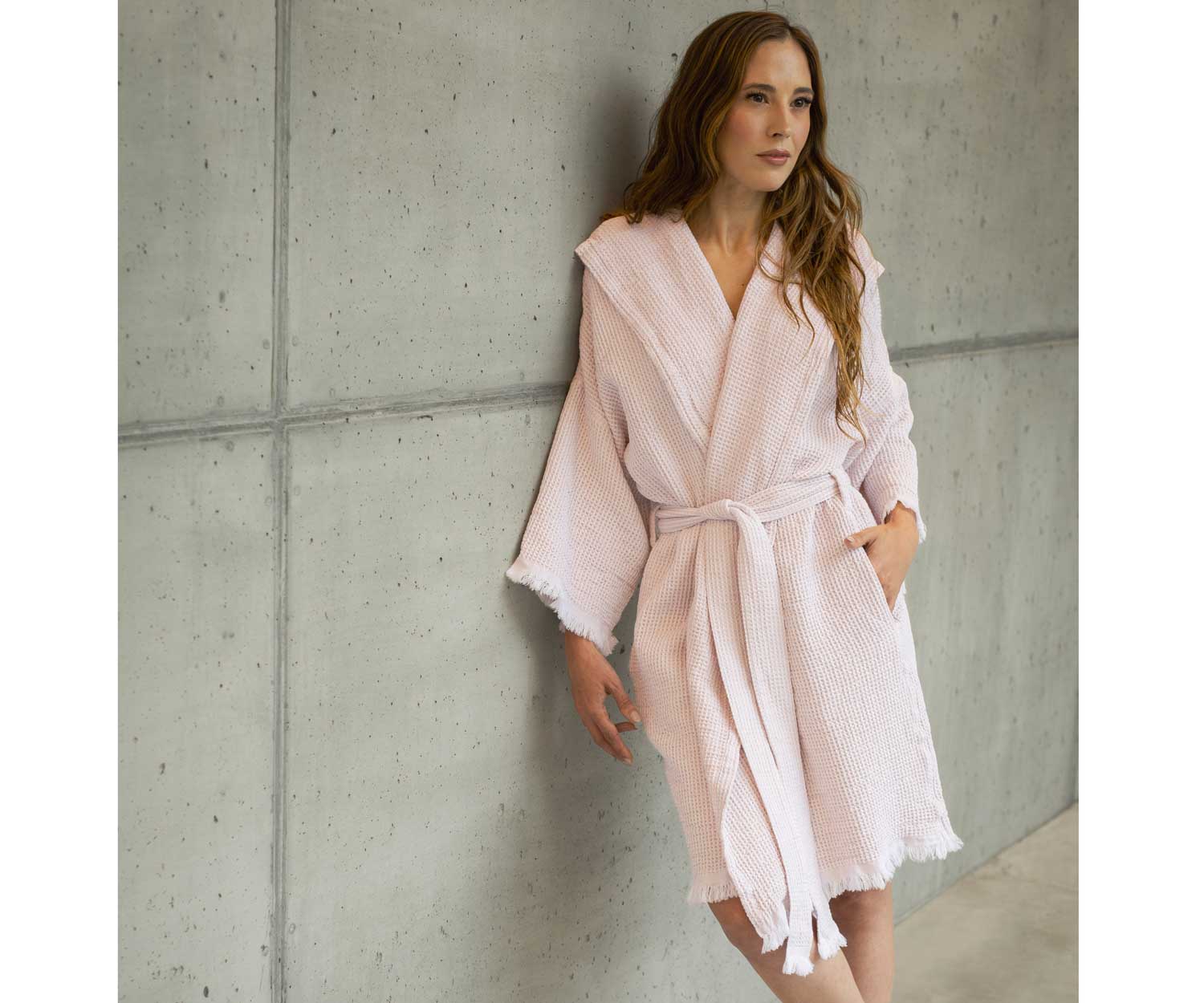 Abyss_Bademantel_BEES_1 Abyss BEES Bademantel mit Kapuze