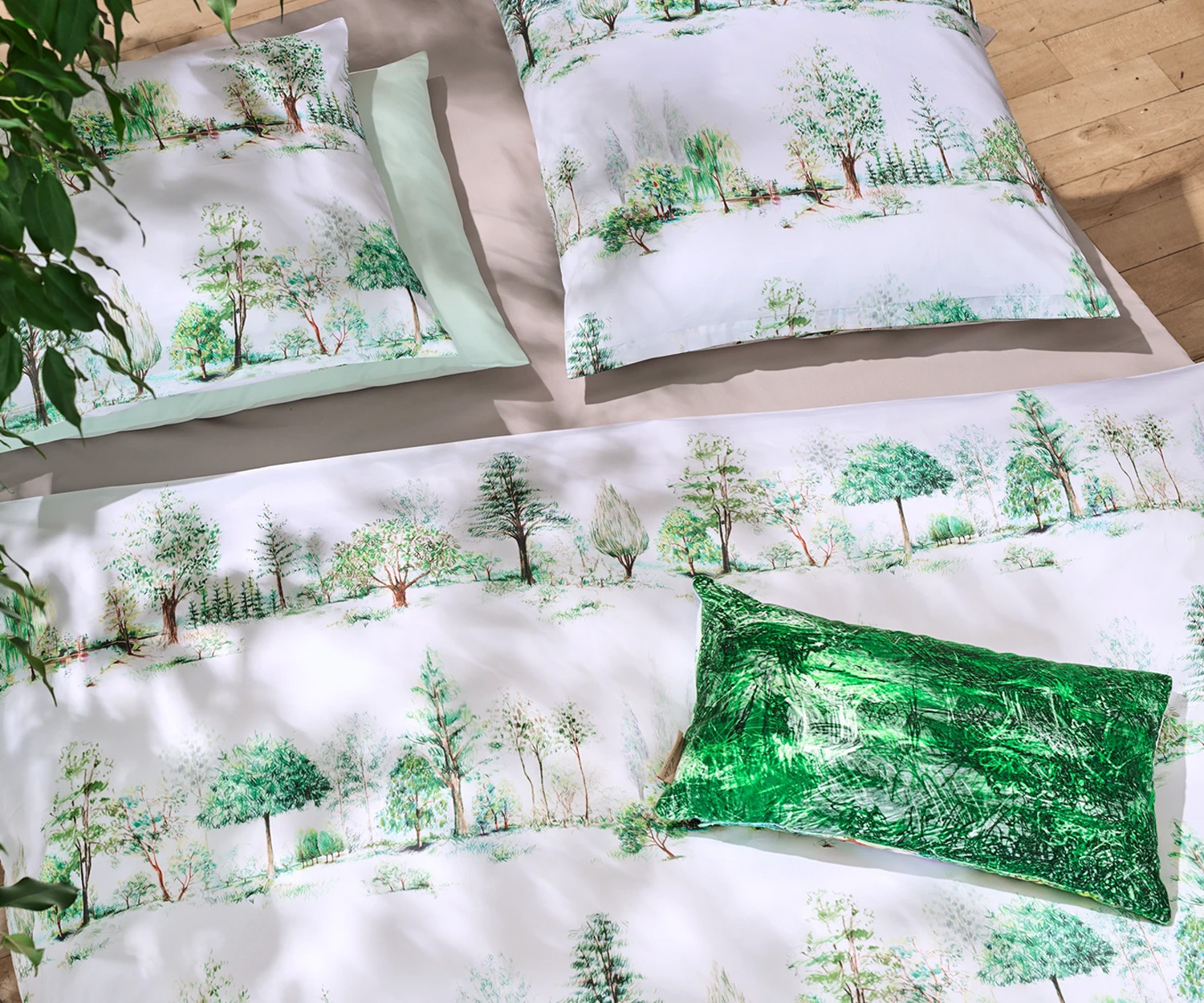 Fischbacher-Bettwaesche-Trees_Lifestyle Fischbacher Bettwäsche TREES Satin