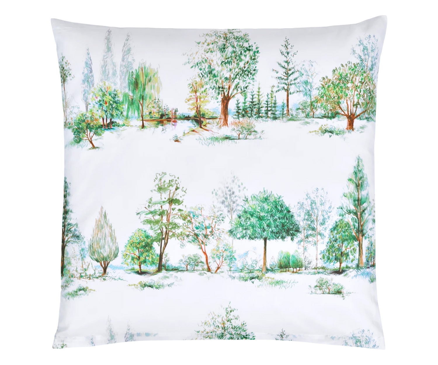 Fischbacher-Bettwaesche-Trees-kissenanzug Fischbacher Bettwäsche TREES Satin