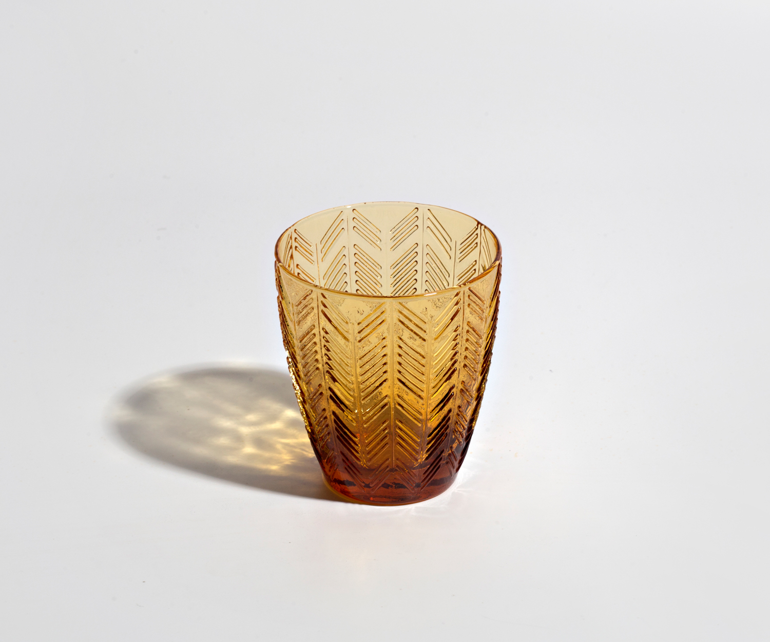 Missoni-ZIG-ZAG-AMBER-GLASS_Wine-Glass Missoni kleines Weinglas ambra