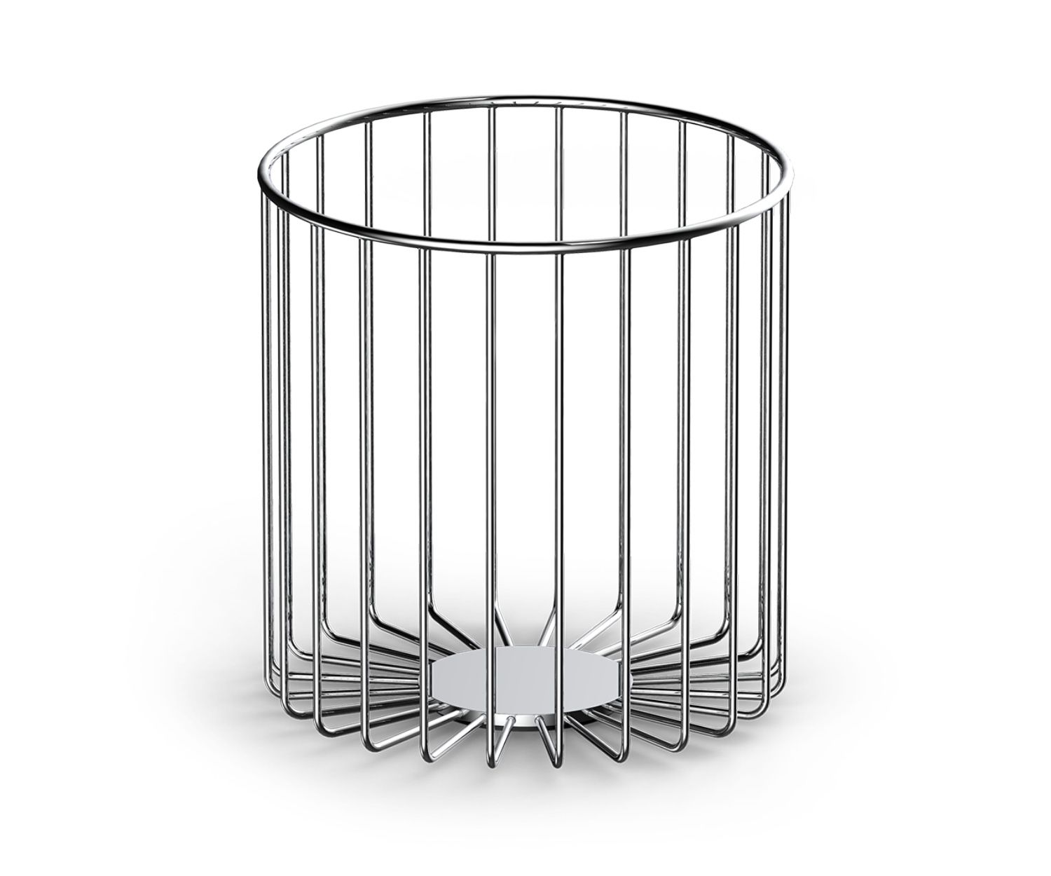 Decor_Walther_Basic_Abwurfkorb_chrome Decor Walther BASIC Abwurfkorb Chrom