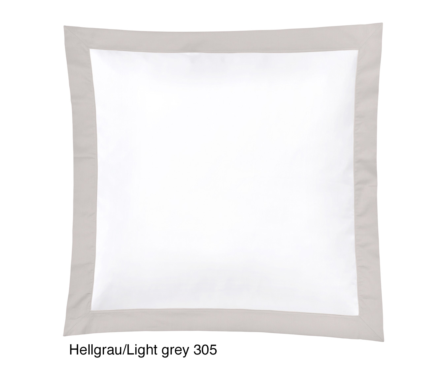 Fischbacher COLOR FRAME Bettwäsche col. 305 hellgrau