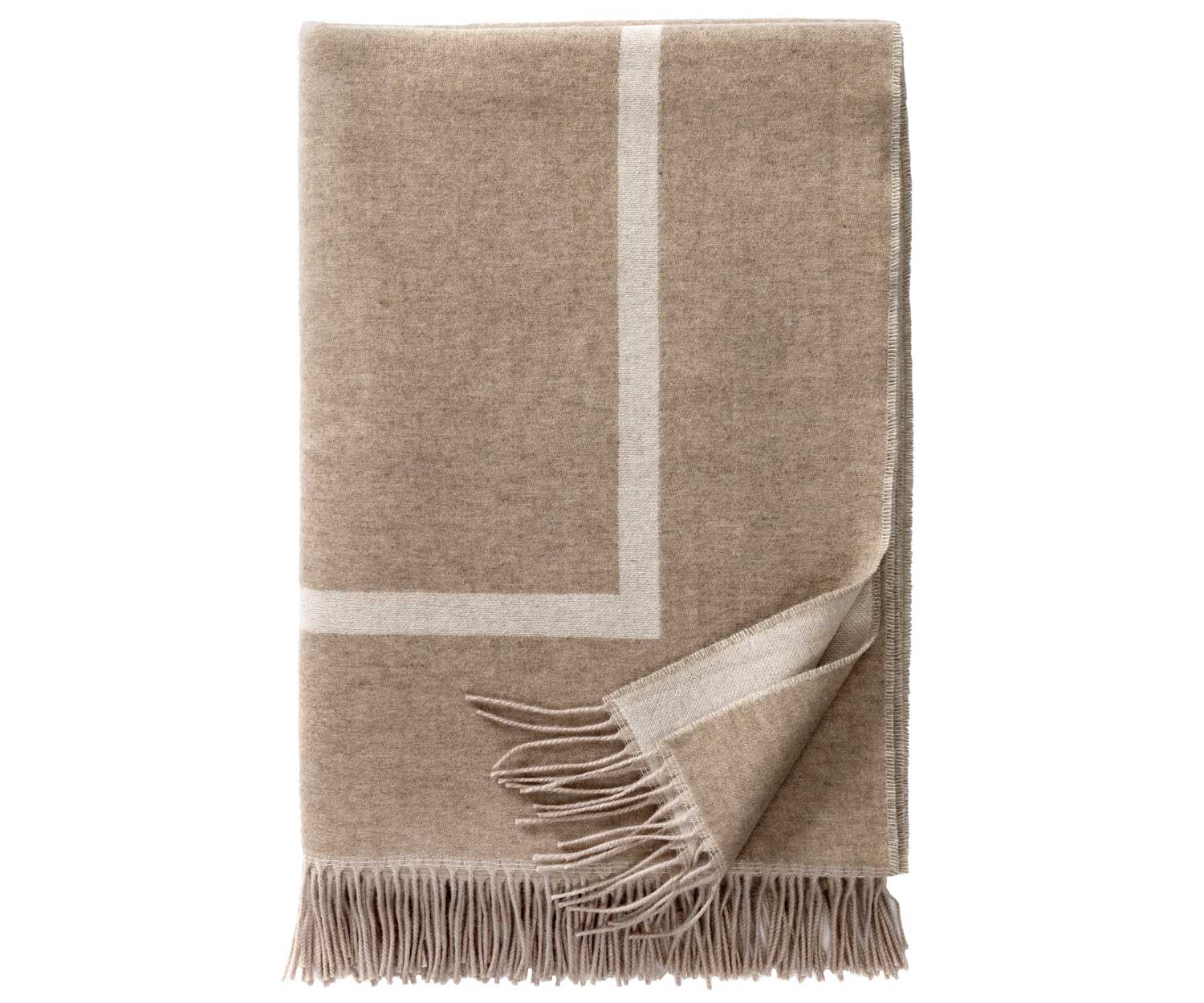 SYLT Plaid - Kaschmir-Schurwolle col. 100