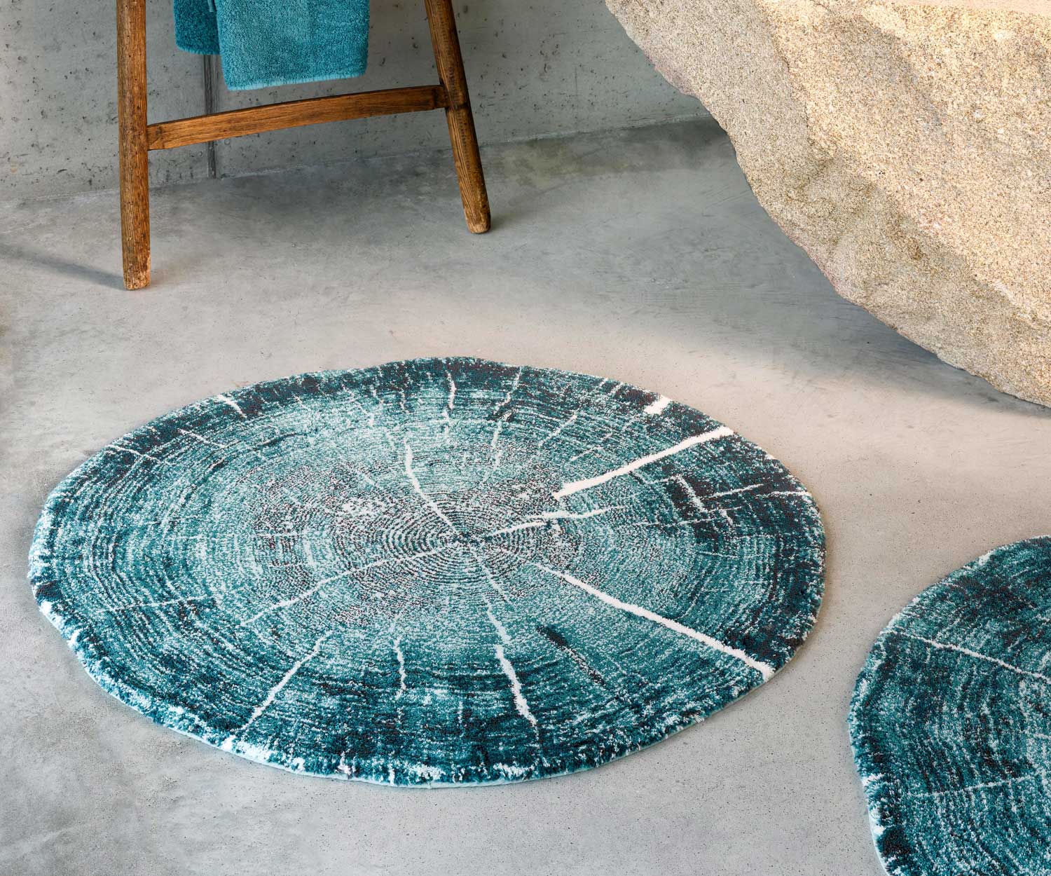 Abyss FOSSILE Badteppich