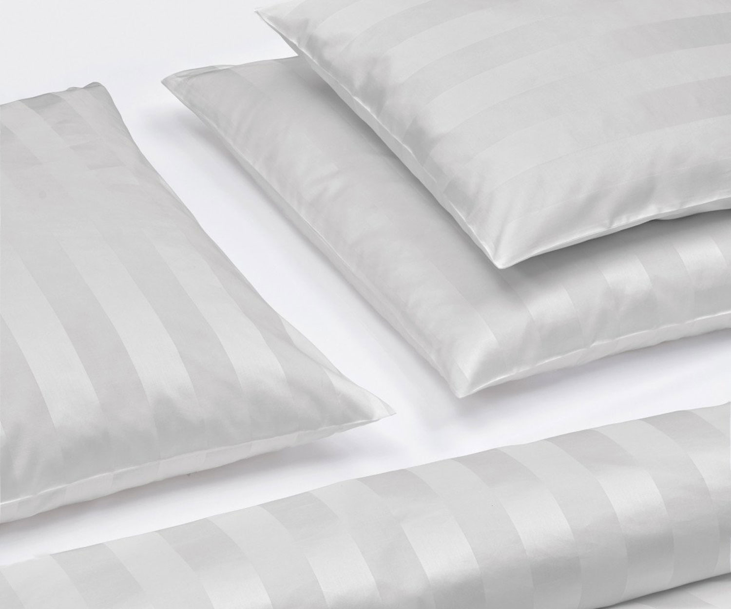 Fischbacher_Bettwaesche_Broadway_295-grau Fischbacher Bettwäsche BROADWAY Satin grau