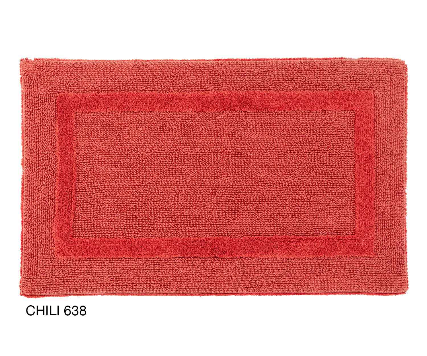 Abyss REVERSIBLE Badteppich col. 638 chili