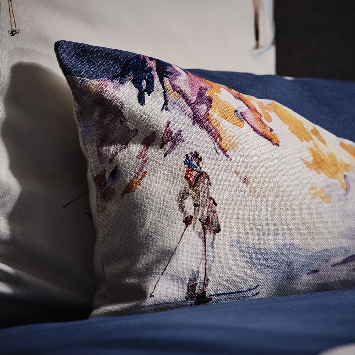 Fischbacher SKI Zierkissen – Alpine Eleganz mit exklusivem Design