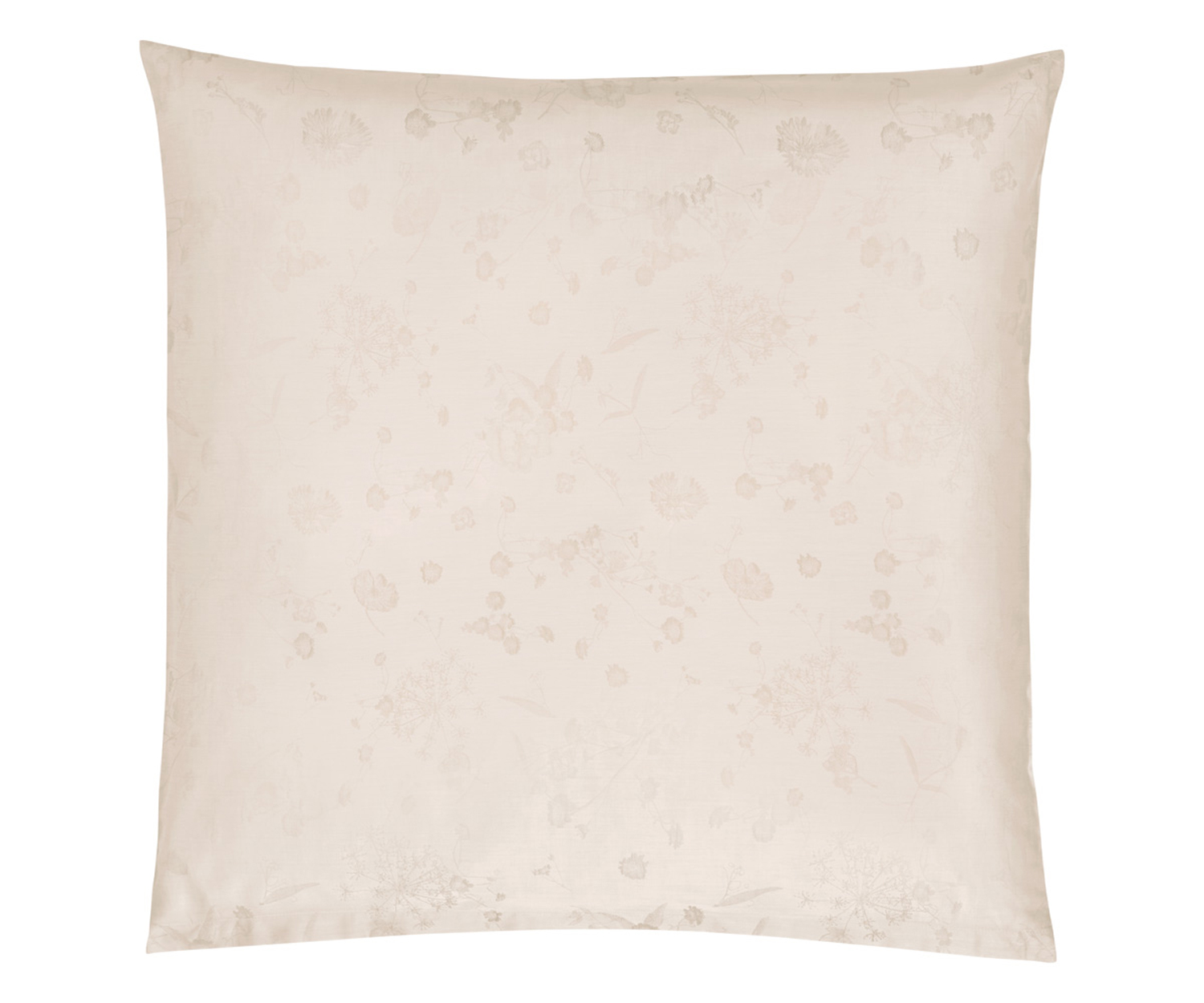 Fischbacher Bettwäsche JACQUARD FIORI PASTELLO col. E28.207 ivory
