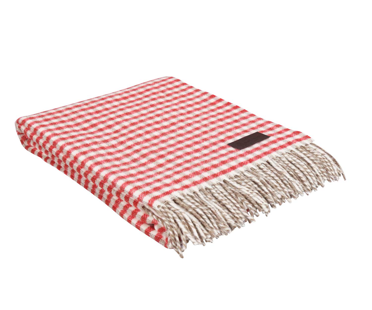 Plaid Maloja rot von Eskimo 