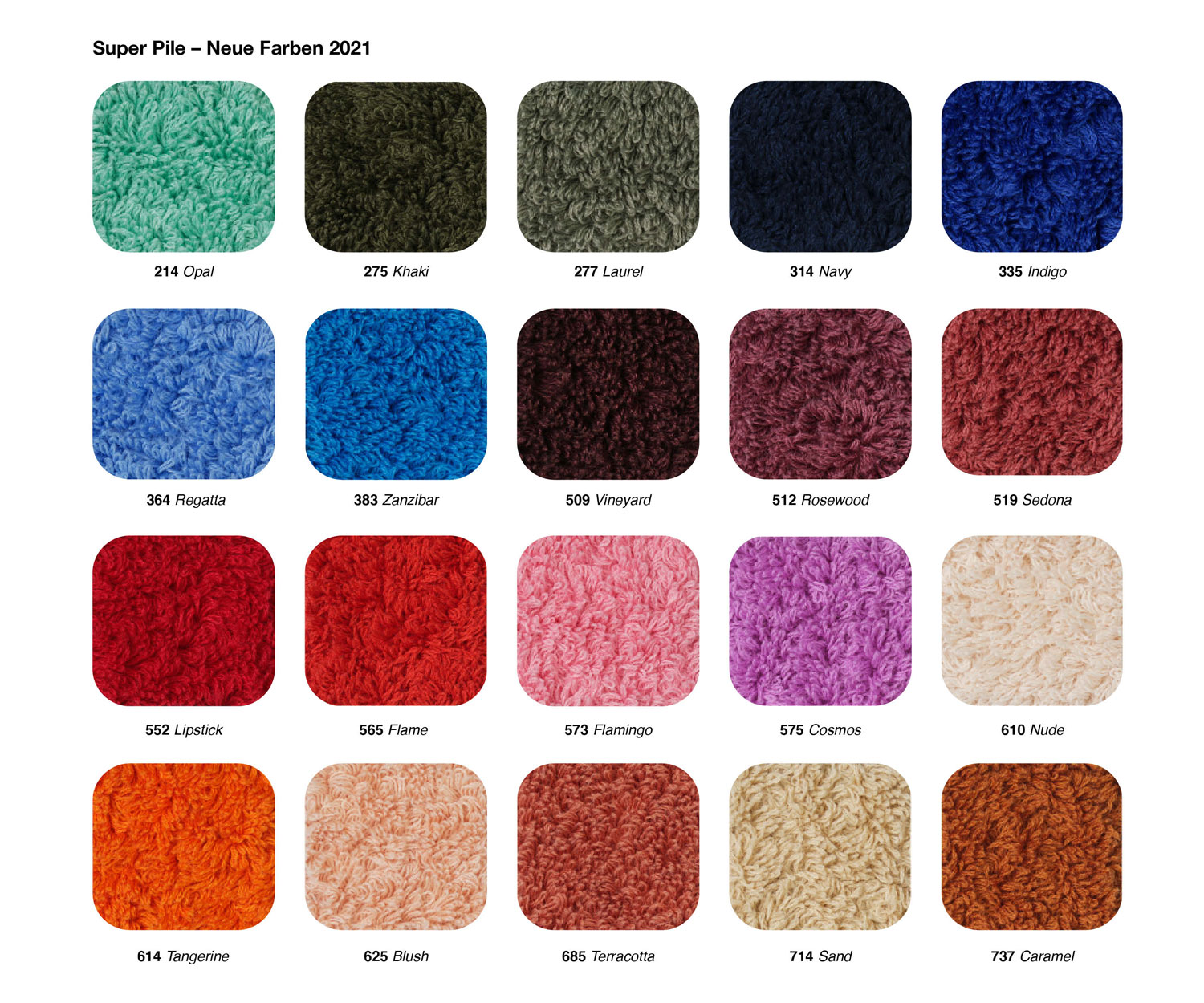 Abyss & Habidecor SUPER PILE Handtücher - neue Farben 2021