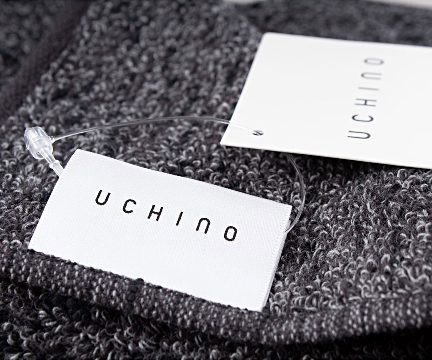 UCHINO Charcoal Handtücher col. anthrazit