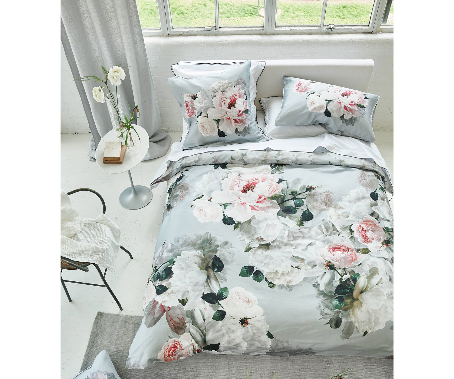 Designers Guild PEONIA GRANDE Bettwäsche - Satin