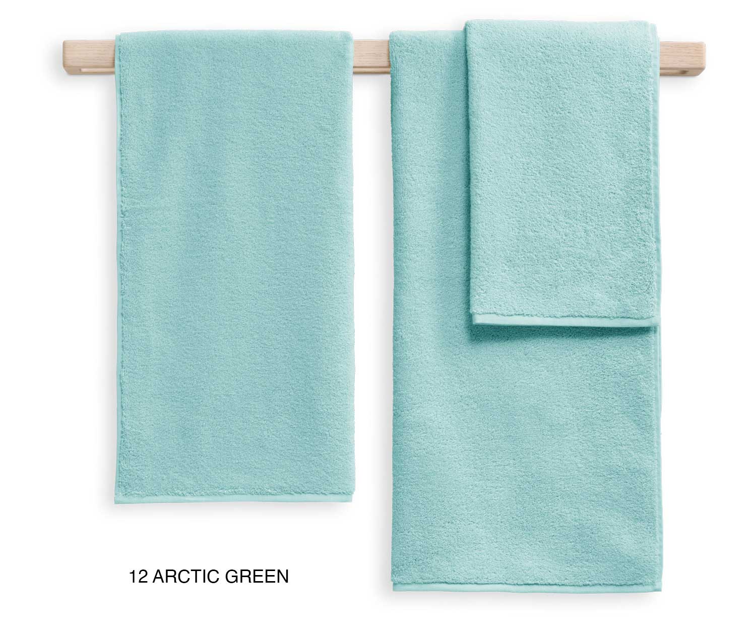 Weseta DREAMPURE Handtücher col. 12 arctic green