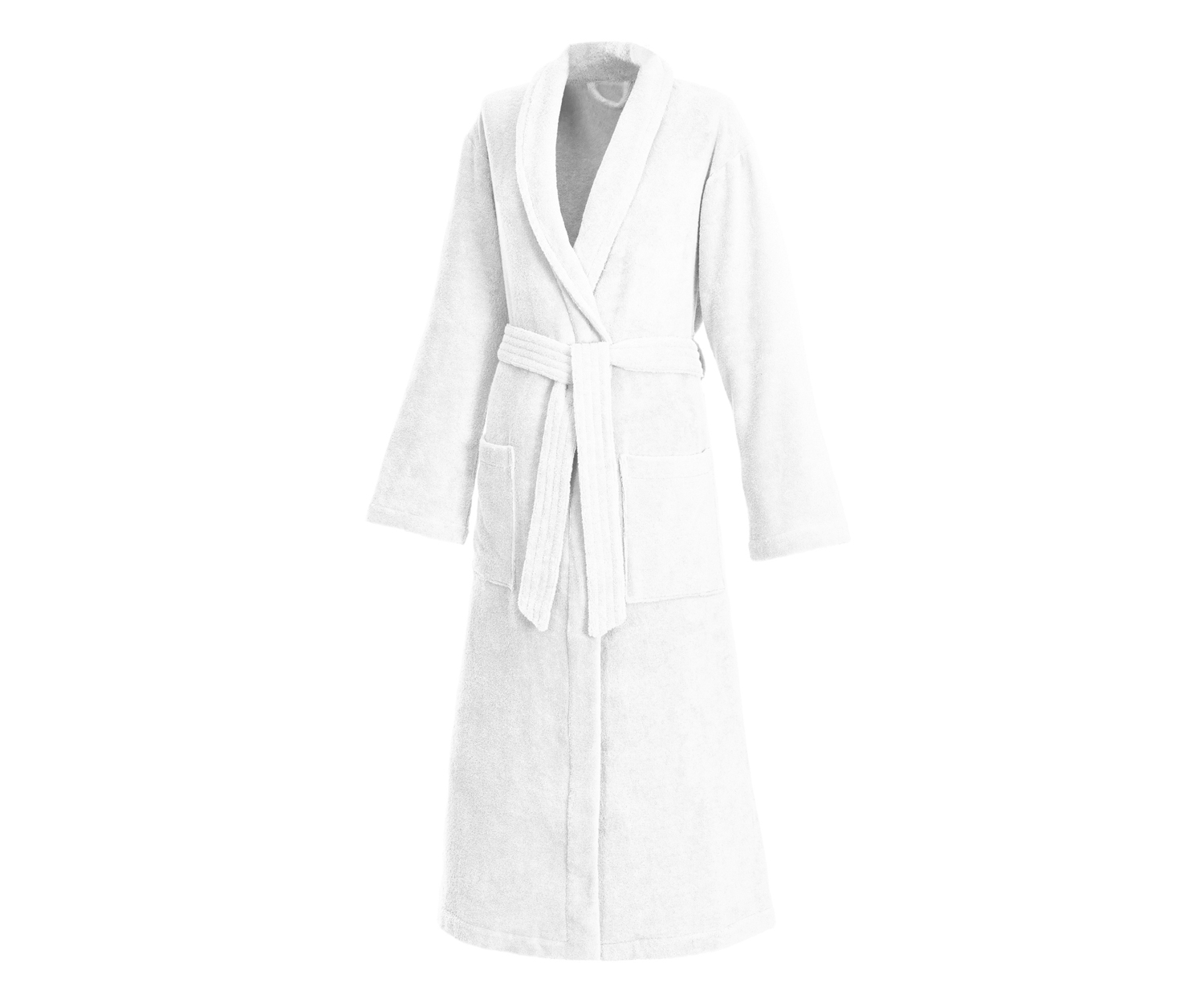 Weseta-Dream-Royal-Bademantel-Unisex-Schalkragen-white_sw WESETA Dream Royal Bademantel Sie und Er col. weiss