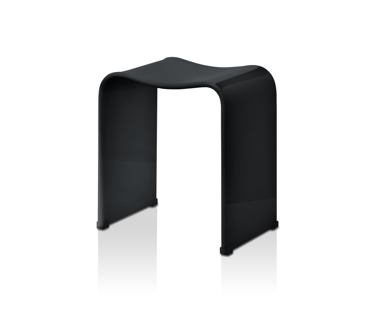 Decor-Walther-Duschhocker-schwarz DECOR WALTHER Duschhocker aus Acryl, schwarz