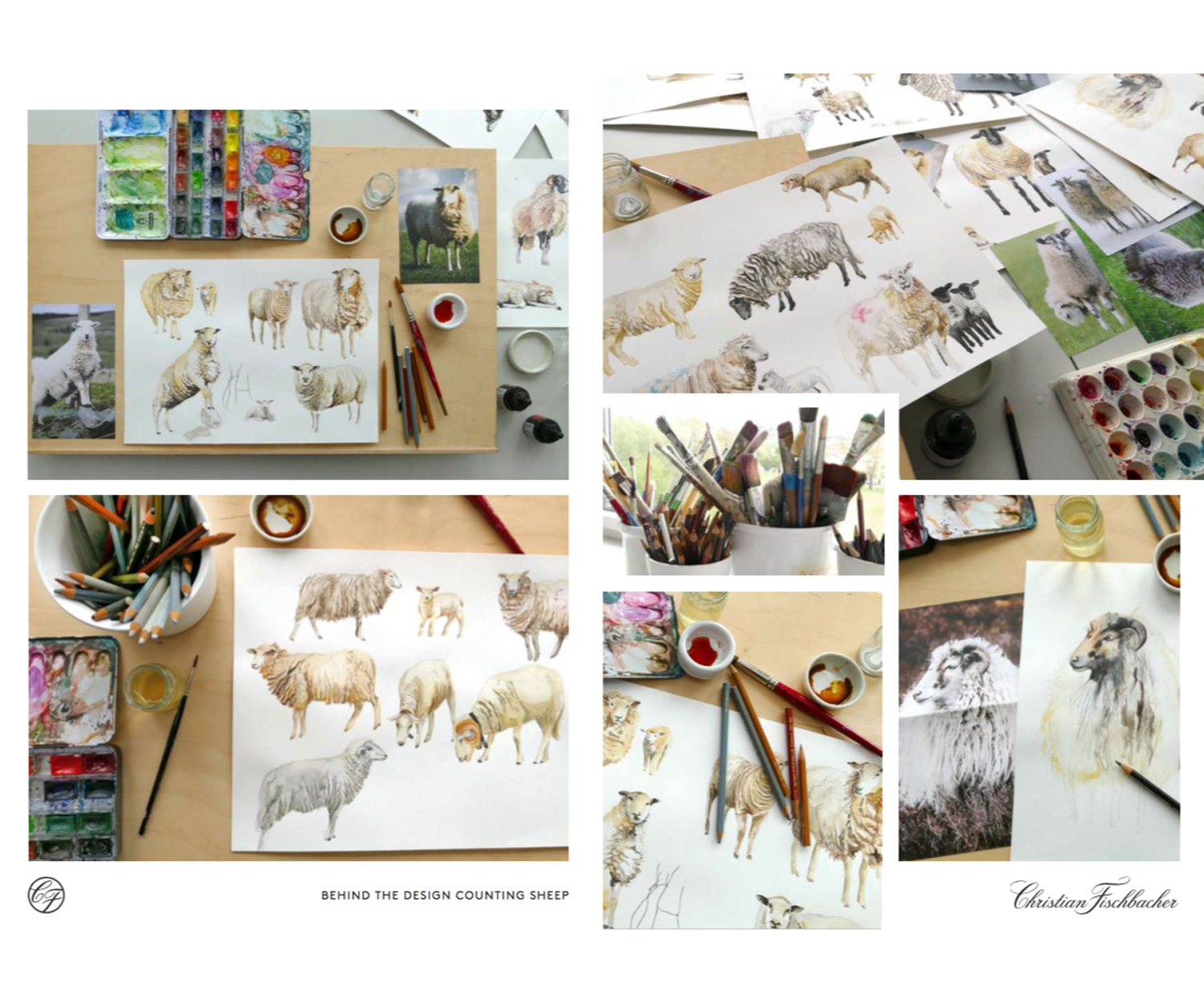 Fischbacher-Bettwaesche-Counting-Sheep-Info Fischbacher COUNTING SHEEP C10 Bettwäsche - Behind the design