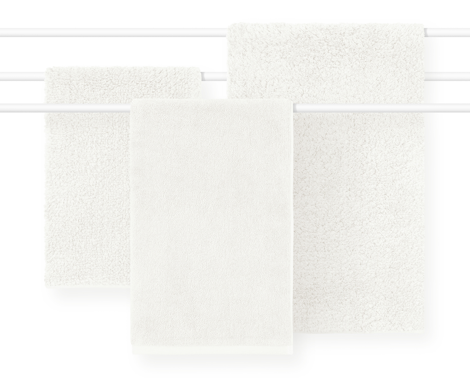 Schlossberg Badteppiche COSHMERE GOTS col. blanc