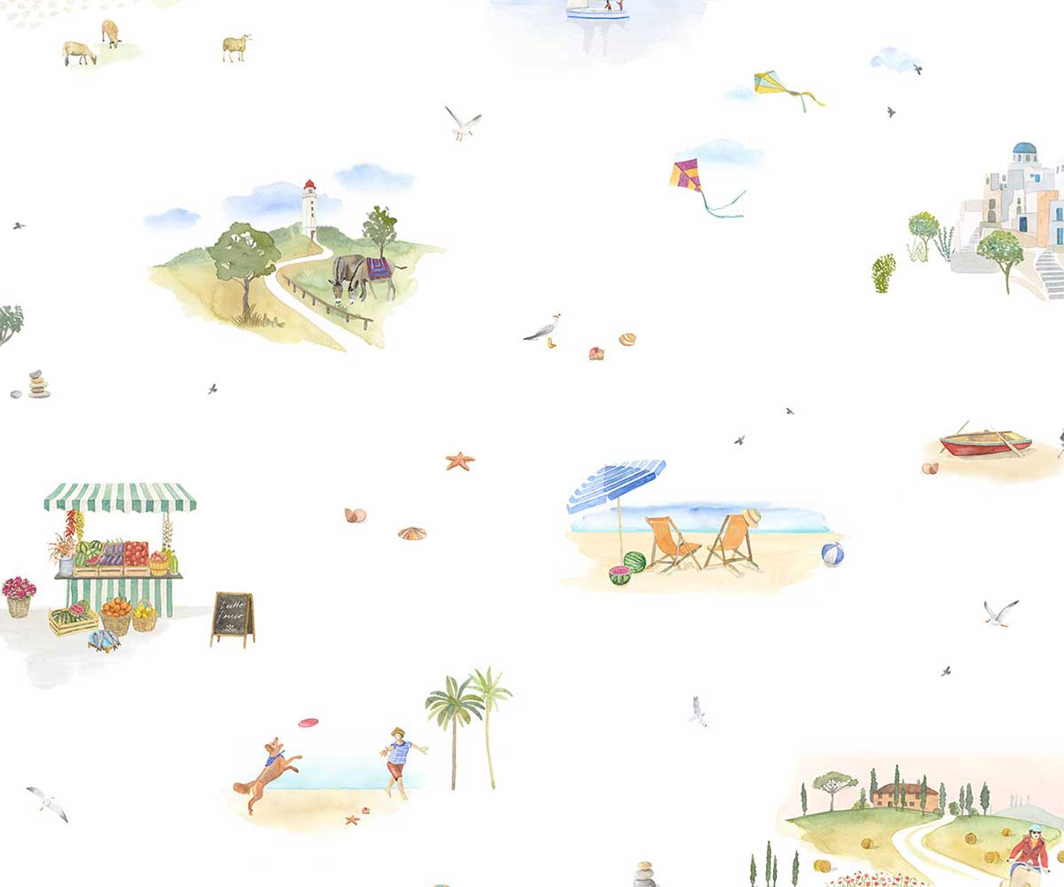 schlossberg-bettwaesche-siesta-design Schlossberg Siesta blanc Bettwäsche - Satin