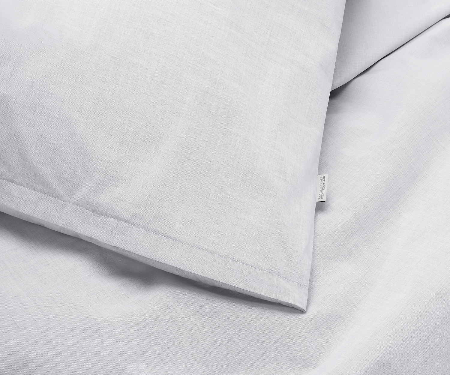 Samos_gris_Schlossberg-Bettwaesche Schlossberg SAMOS gris Bettwäsche Fil á Fil