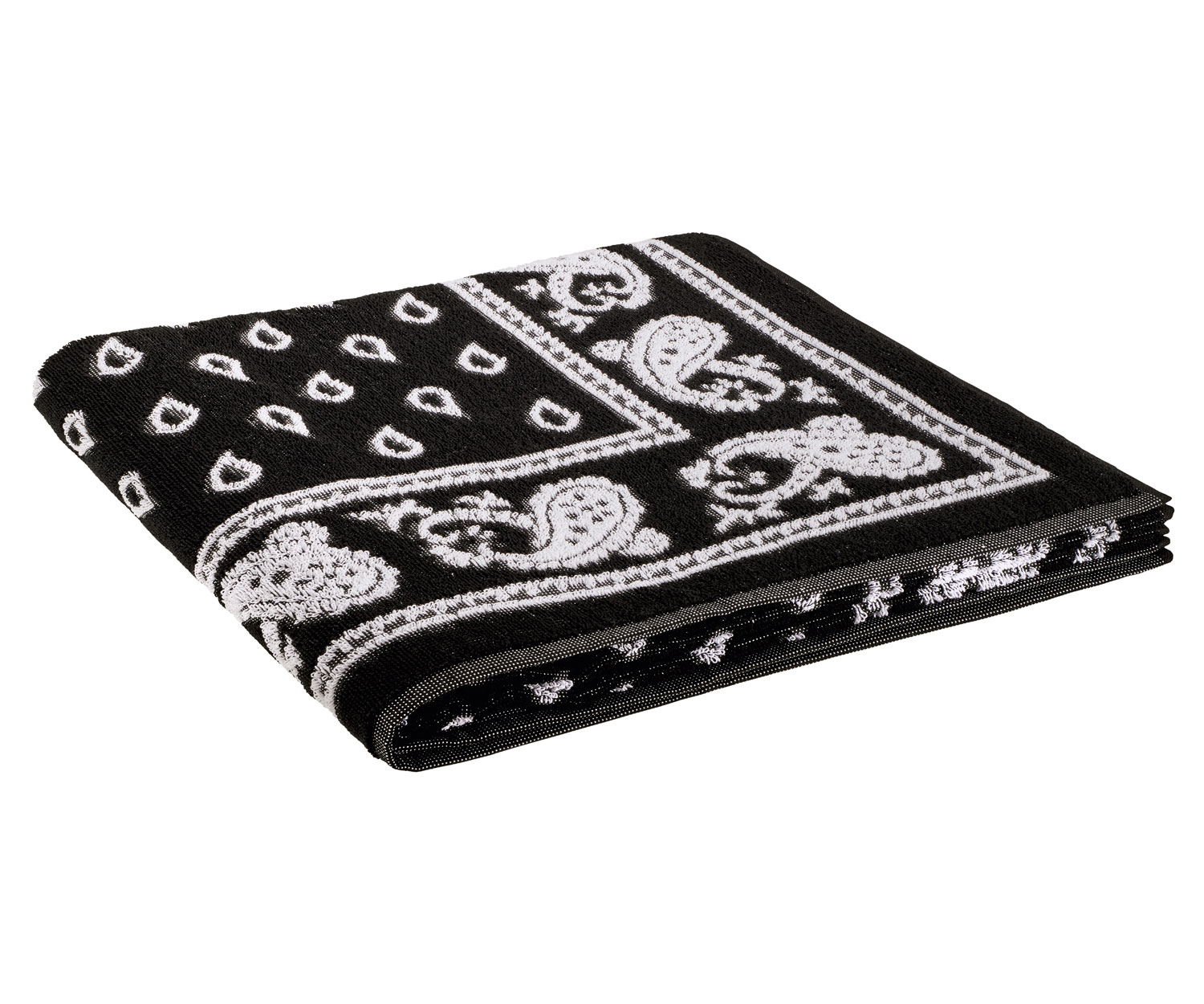 Weseta-Switzerland-Body-towel-Glarner-13-black_01-white Weseta GLARNERTUCH col. 1301 schwarz-weiss