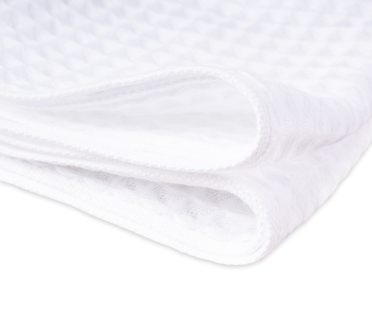UCHINO Handtücher Waffelpikee col. white