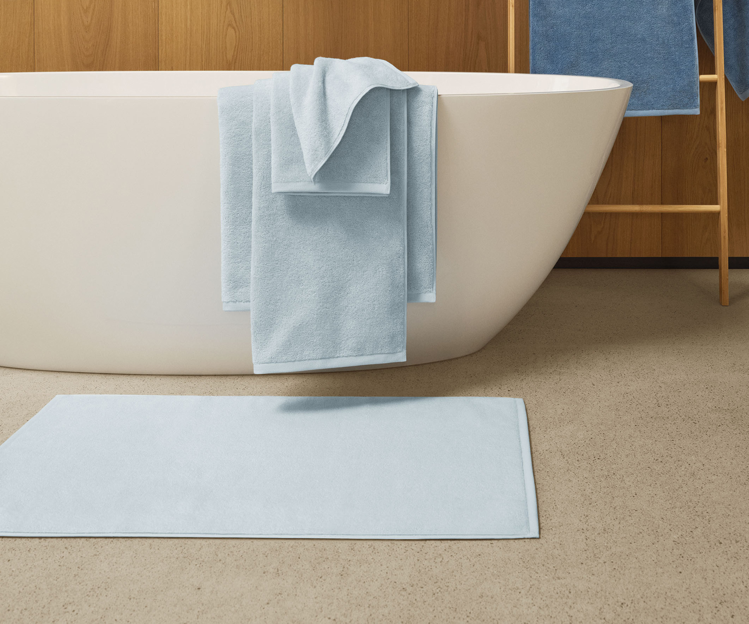 Duschvorleger Coshmere 50x80 cm – Bio-Baumwolle