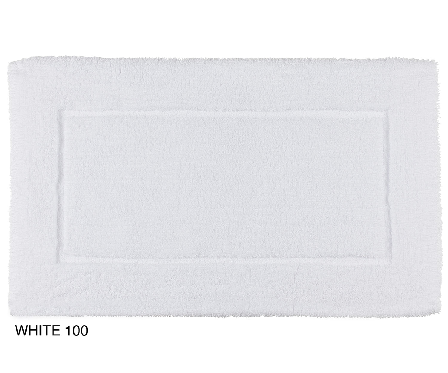 Abyss Badeteppich MUST col. white 100
