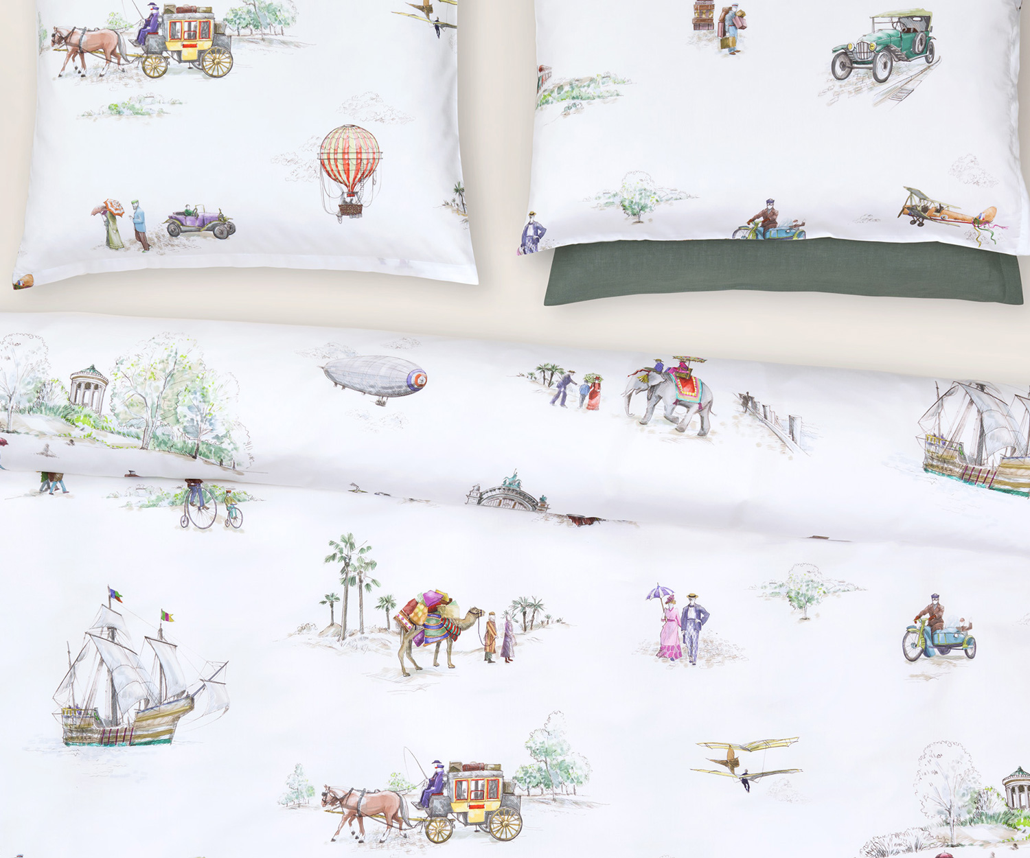 Fischbacher_Voyage_Bettwaesche Fischbacher VOYAGE Bettbezug - Satin