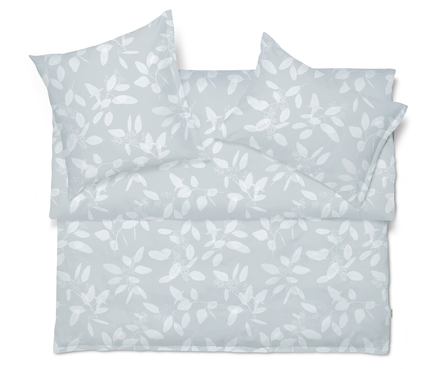 Schlossberg OMEO gris Bettwäsche Organic-Satin