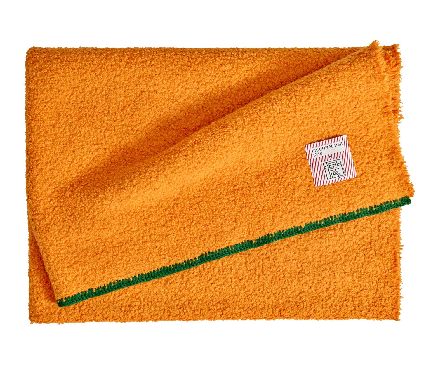 Fischbacher 1819 Plaid MÖNCH 602 orange