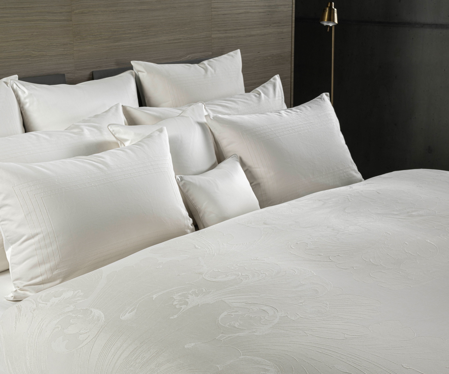 EXQUISE - Jacquard / Satin Bettwäsche col. 103 ivory