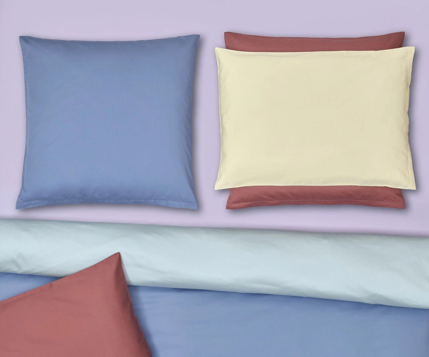 Fischbacher SATIN UNI Bettwäsche - neue Trendfarben