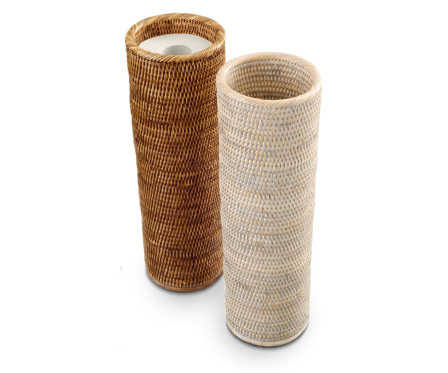 DECOR WALTHER Ersatzrollenhalter - Rattan