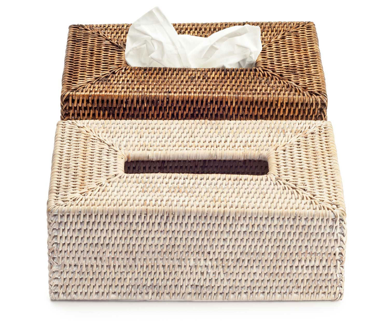 DECOR WALTHER Papiertuchbox - Rattan
