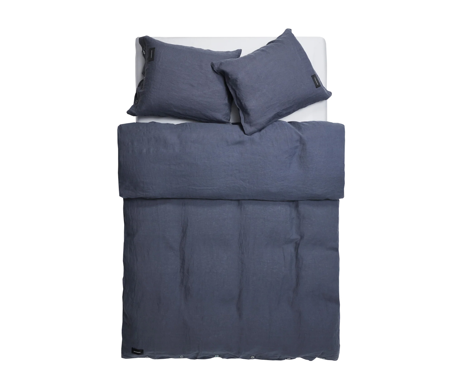 Magniberg MOTHER LINEN Bettwäsche col. Bluish Grey