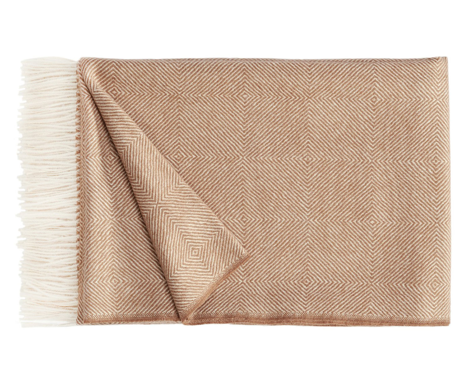 Fischbacher Plaid NOBLE CAMEL