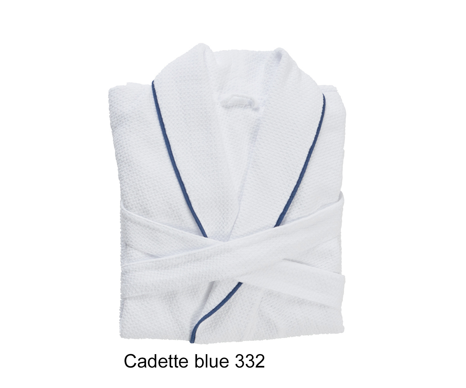 Abyss Bademantel DREAM Farbe Paspel 332 cadette blue