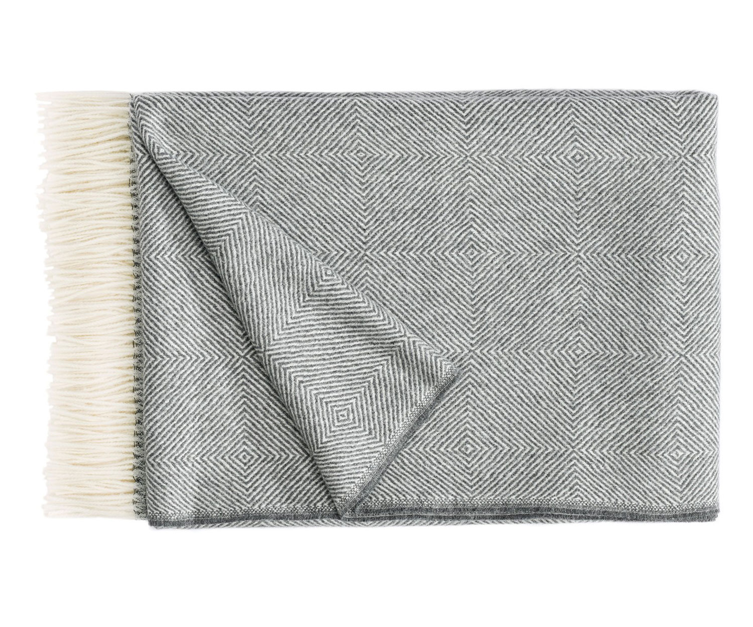 Fischbacher Plaid NOBLE GREY