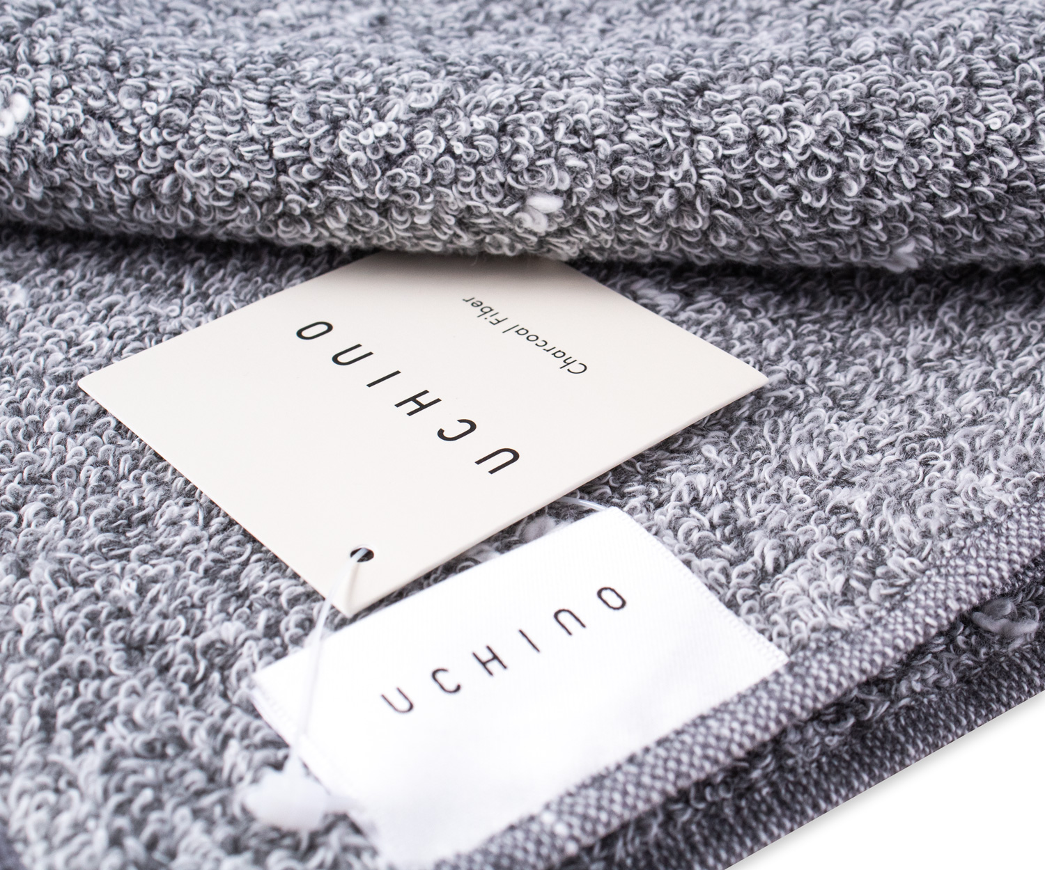 UCHINO Charcoal Handtücher col. silver
